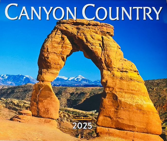 2025 Canyon Country Wall Calendar