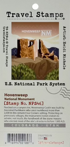 Hovenweep National Monument Travel Stamp