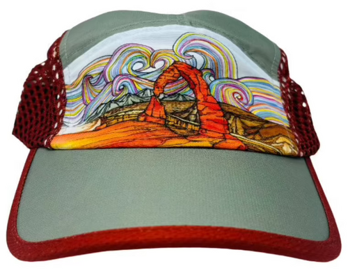 Arches Delicate Arch Swirl Running Cap