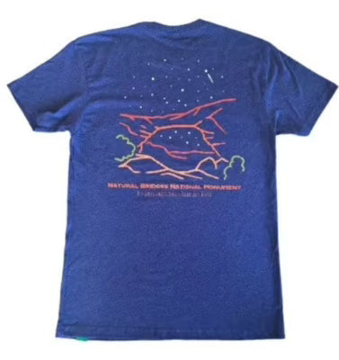 Natural Bridges Night Sky T-Shirt