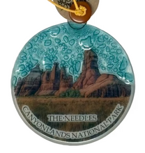 Load image into Gallery viewer, Canyonlands Needles Glass Ornament/Sun Catcher