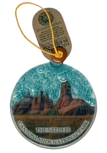 Canyonlands Needles Glass Ornament/Sun Catcher