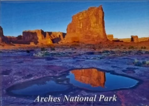 Arches Reflecting Pool Magnet