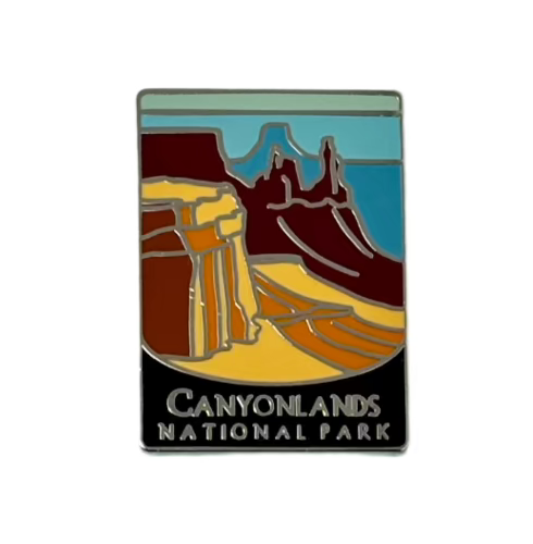 Canyonlands Traveler Lapel Pin