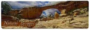 Natural Bridges 3D Owachomo Bridge Pano Magnet