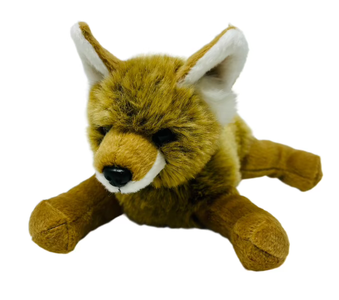 Coyote plushie on sale
