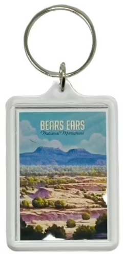 Bears Ears Litho Keychain