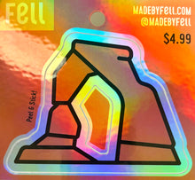 Load image into Gallery viewer, Arches Holographic Delicate Arch Sticker