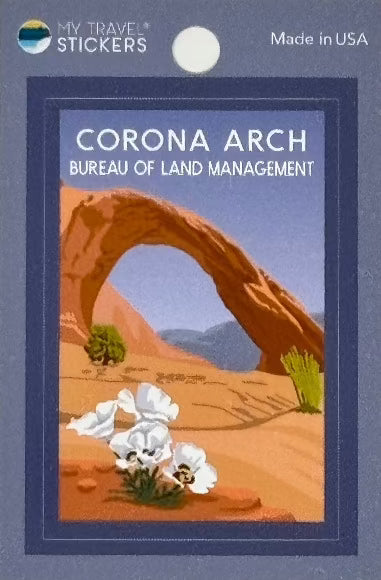 Corona Arch Mini Sticker