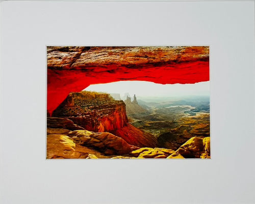 Canyonlands Mesa Arch 8 x 10 Matted Print