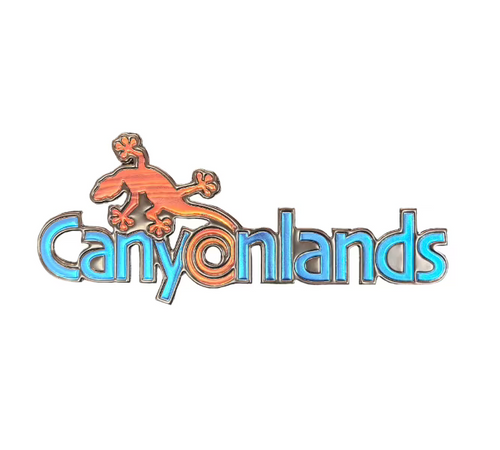 Canyonlands Blue Glyphix Icon Sticker