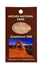 Load image into Gallery viewer, Arches National Park Pressed Penny