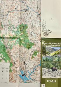 Henry Mountains Map & Guide