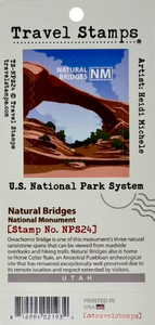 Natural Bridges National Monument Travel Stamp
