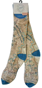 Canyonlands National Park Map Socks