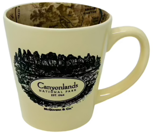 Canyonlands Map Mug