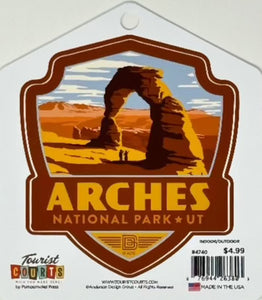 Arches Emblem Badge Sticker