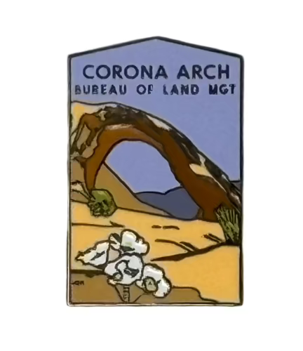 Corona Arch Lapel Pin