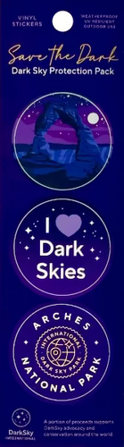 Arches Trio Dark Sky Stickers