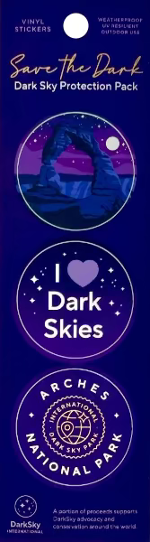 Arches Trio Dark Sky Stickers