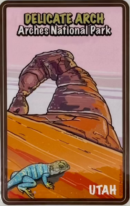 Arches Delicate Arch Sticker
