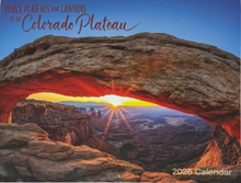 Load image into Gallery viewer, 2026 Peaks, Plateaus &amp; Canyons Wall Calendar