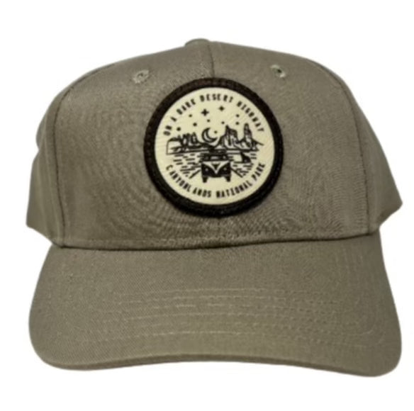 Canyonlands Dark Desert Highway Hat - Youth