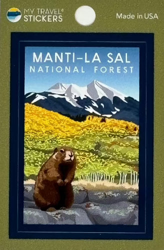 Manti-La Sal Mini Sticker