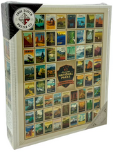 Load image into Gallery viewer, National Parks Retro Puzzle