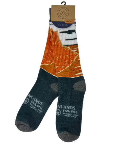 Canyonlands WPA Style Socks