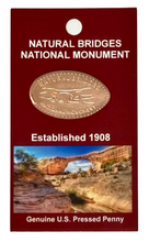 Load image into Gallery viewer, Natural Bridges National Monument Pressed Penny