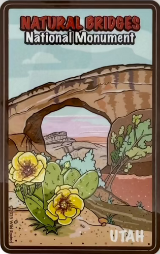 Natural Bridges Sipapu Bridge Sticker