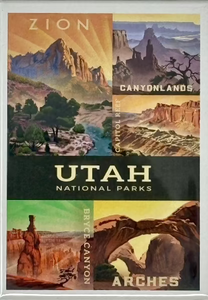 Utah's National Parks Magnet