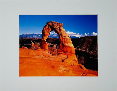 Arches Delicate Arch 11 x 14 Matted Print
