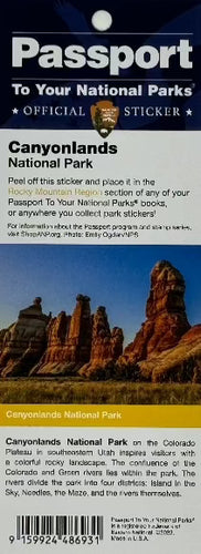 Canyonlands NP Passport Sticker