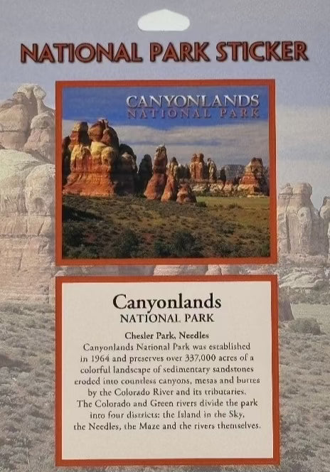 Canyonlands National Park, The Needles Sticker