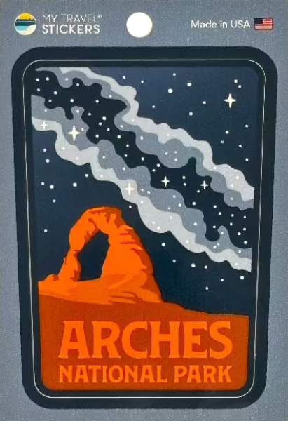 Arches Milky Way Sticker