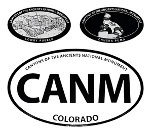 Canyons of the Ancients Vinyl Decal Set