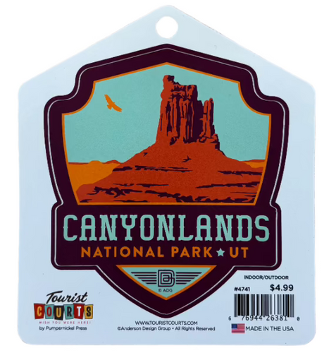 Canyonlands Emblem Badge Sticker