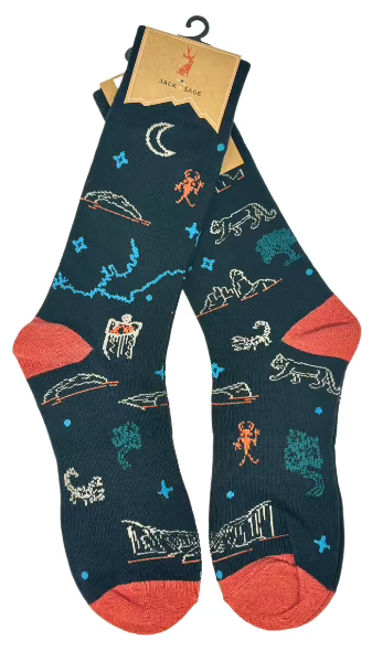 Southeast Utah Parks Socks