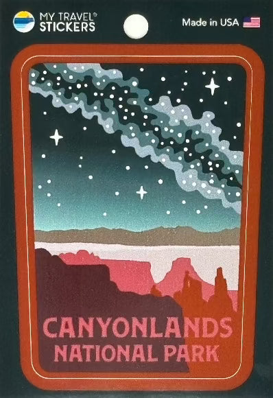 Canyonlands Milky Way Sticker Canyonlands Natural History Association 1619