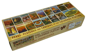 Peaks,Plateaus and Canyons of the Colorado Plateau Retro Ranger Puzzle