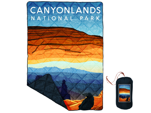 Mesa  Arch Outdoor Blanket