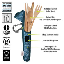 Load image into Gallery viewer, TO-GO WARE Constellation Bamboo Premium Utensil Set