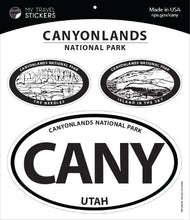 Load image into Gallery viewer, Canyonlands Vinyl Decal Sticker Set