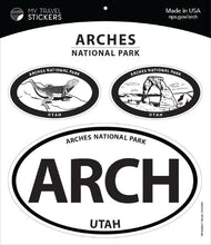 Load image into Gallery viewer, Arches Vinyl Decal Sticker Set