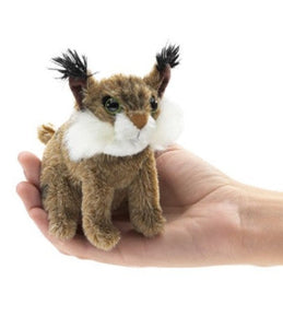 Mini Bobcat Finger Puppet