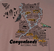 Load image into Gallery viewer, Canyonlands Topo T-Shirt