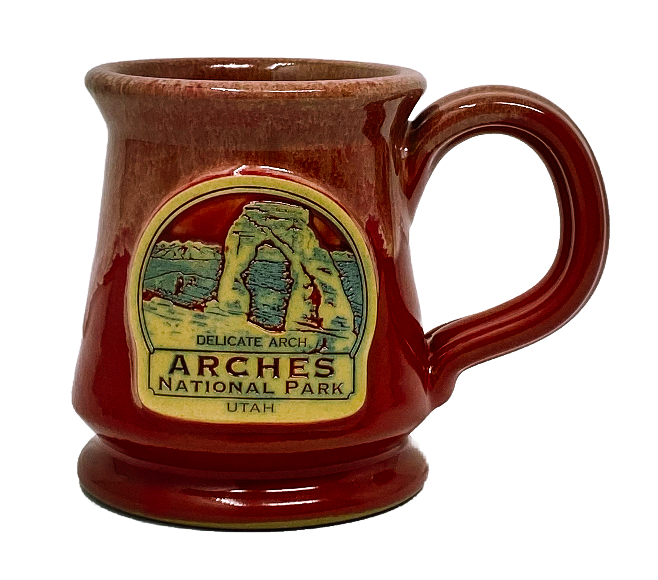 Arches Footed Mug