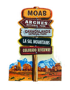 Moab Directions Magnet
